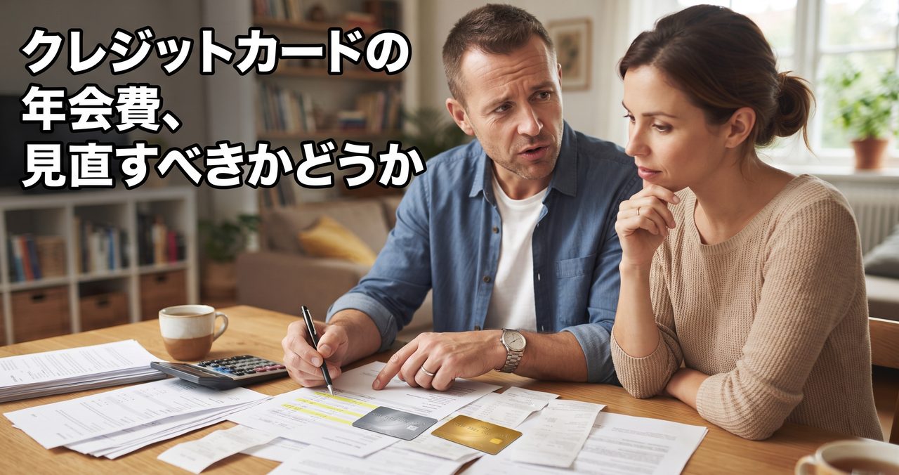 クレジットカードの年会費、見直すべきかどうか