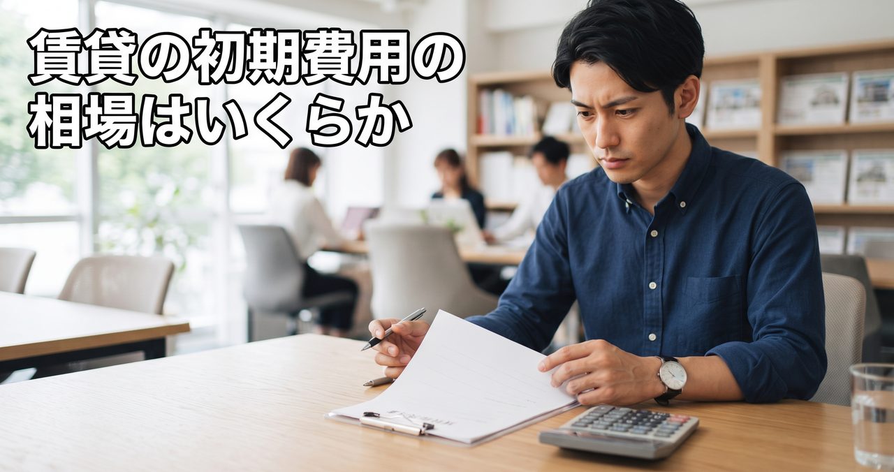 賃貸の初期費用の相場はいくらか